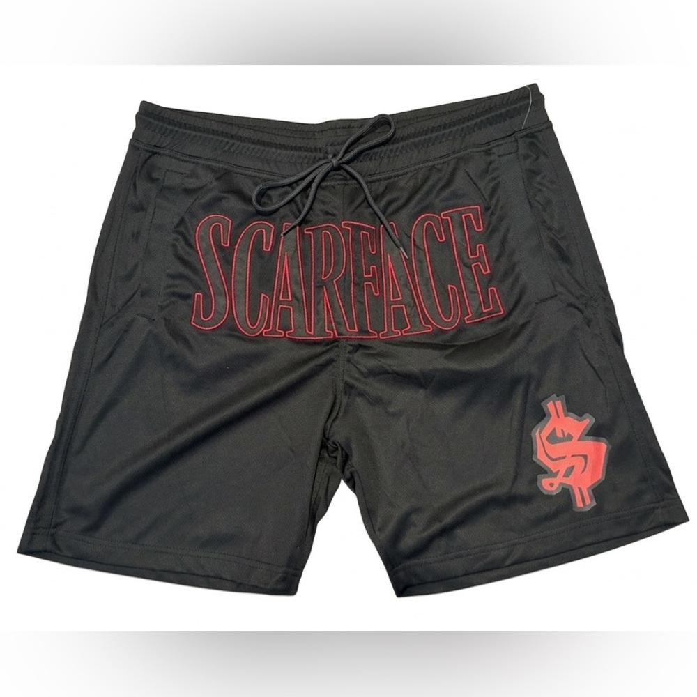 Reason Scarface Mesh Shorts
